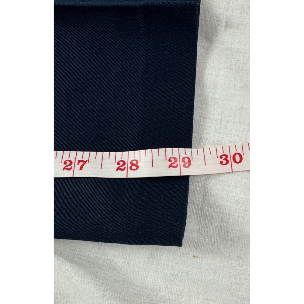 Haggar Iron Free Premium Khaki Classic Fit Navy Stretch Twill Pants 44x29 - Picture 15 of 16